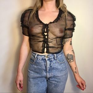 Sheer Romantic Blouse